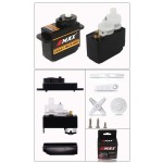 Wholesale EMAX ES08A II 9g Plastic Gear Analog Mini Servo1.8kg/Sec for RC Models Fixed Wing 3D Airplane Replacement DIY Parts